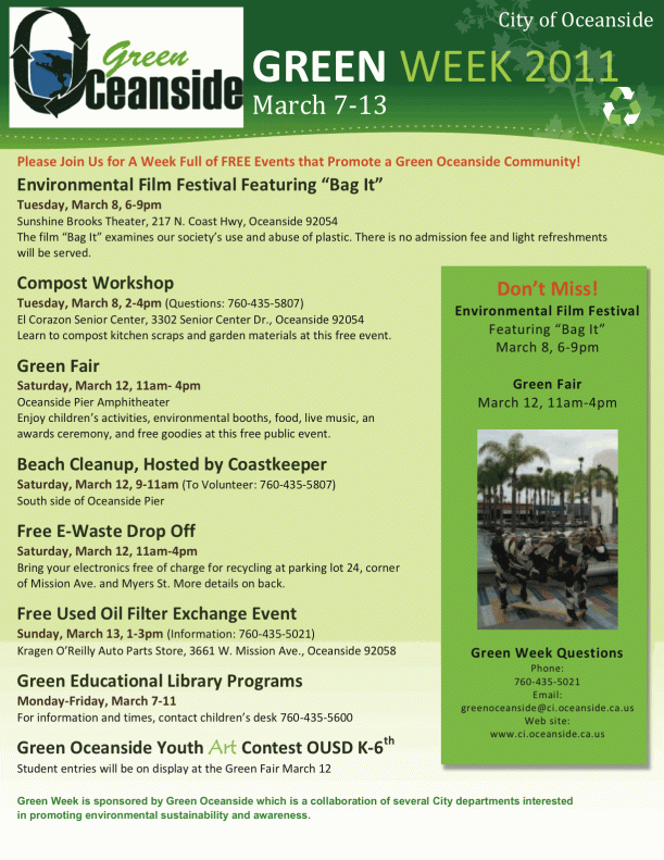Oceanside Green Week 2011